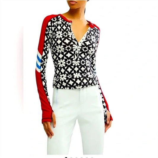Free People - Women's Kick Off Printed Layer Top