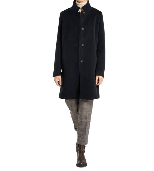 Schneiders - Elina Velour Wool/Cashmere Coat