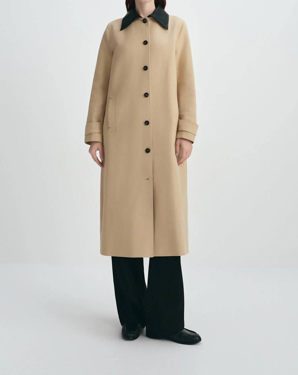 Rue Sophie - Vinni Pu Collar Car Coat