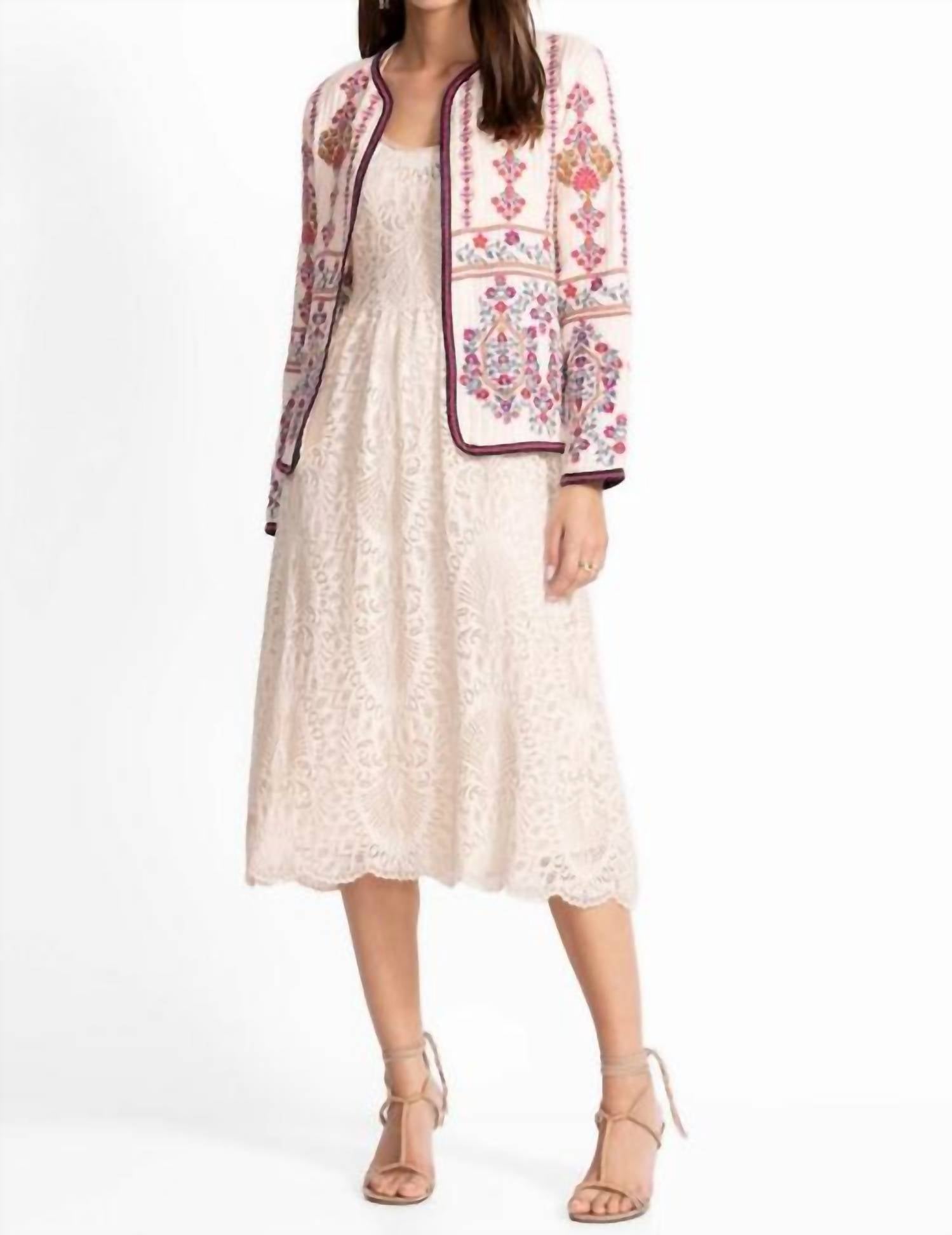 Johnny Was - WENDY EMBROIDERED JACKET