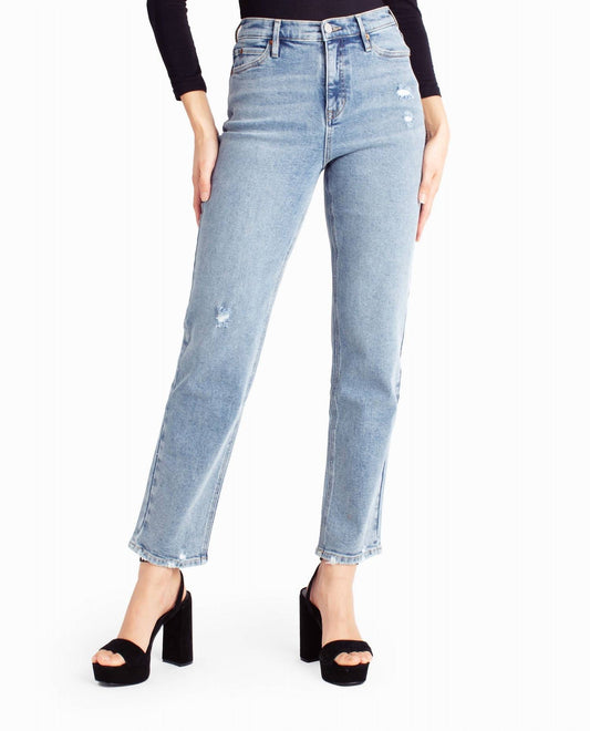 Nicole Miller - Alphabet City High Rise Slim Straight Jean