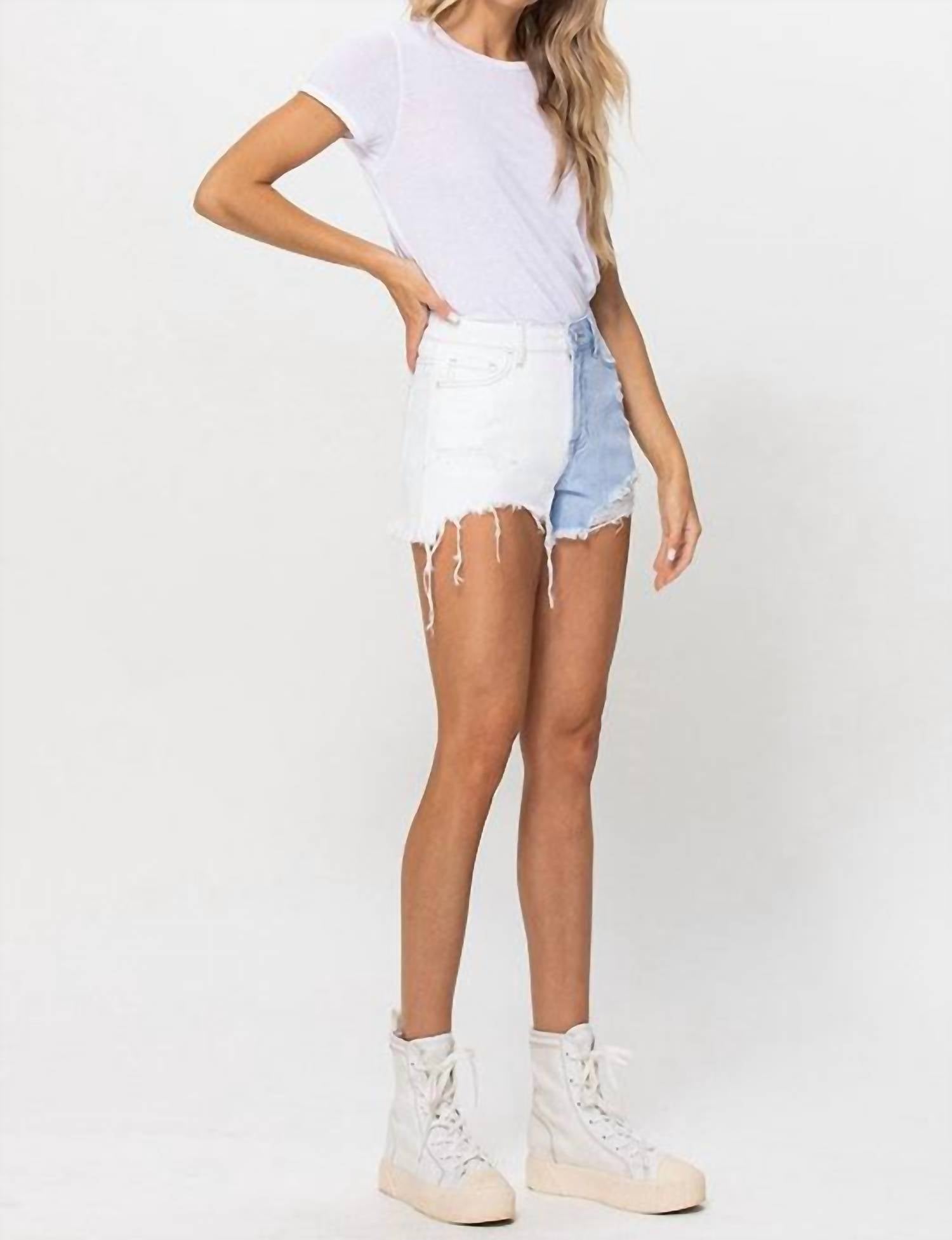 Vervet By Flying Monkey - Surf Beach color block shorts