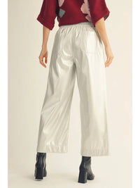 Jodifl - Wide Leg Faux Leather Pants