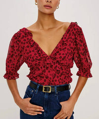 Rails - Miramar V-neck Blouse