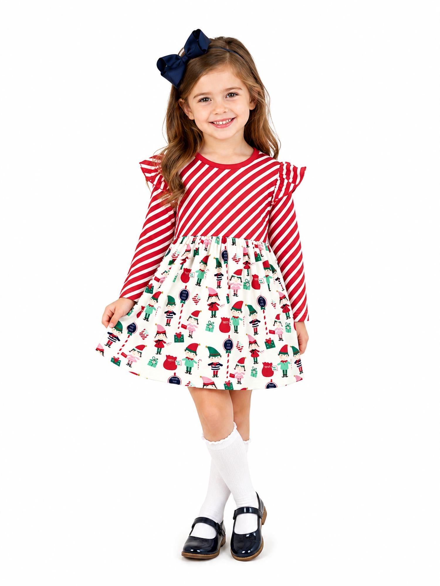 Pete + Lucy - Girls Elf Dress