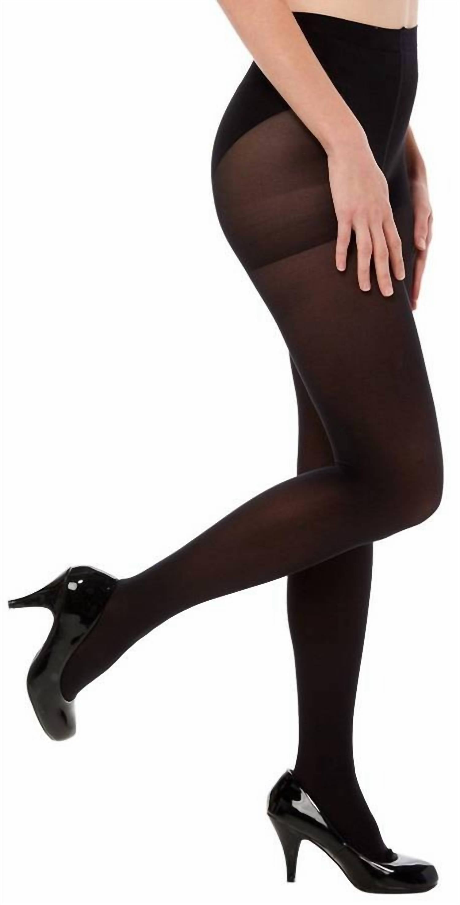 Hue - Women's 2-Pack Control Top Opaque Tights