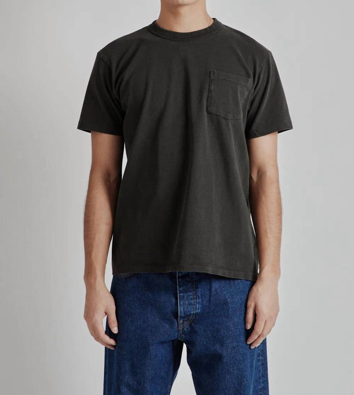 Velva Sheen - Pigment Dyed Crew Pocket Tee