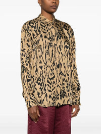 Forte Forte - Moiree Print Satin Oversized Shirt