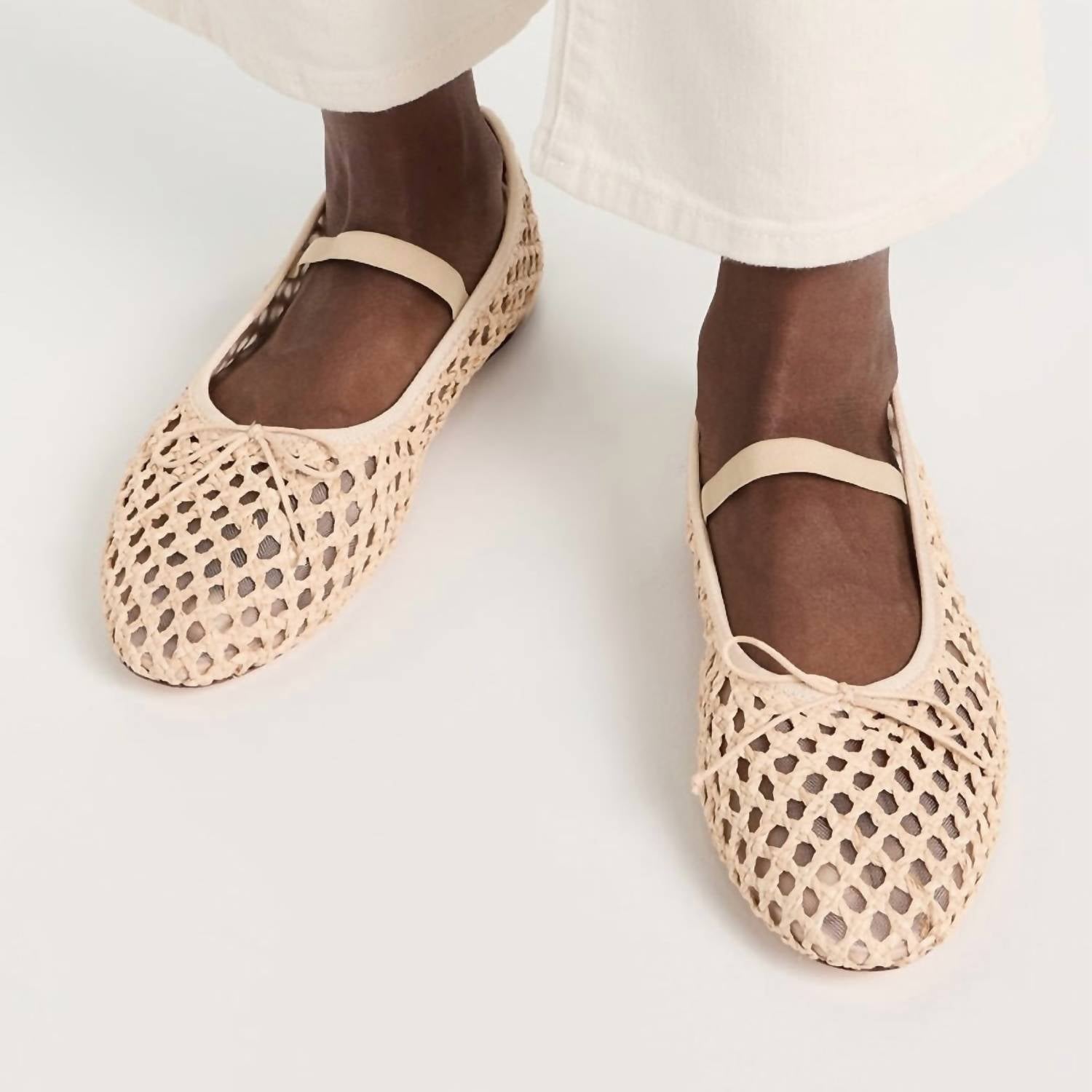 Loeffler Randall - Women's Leoni Crochet Ballet Flat