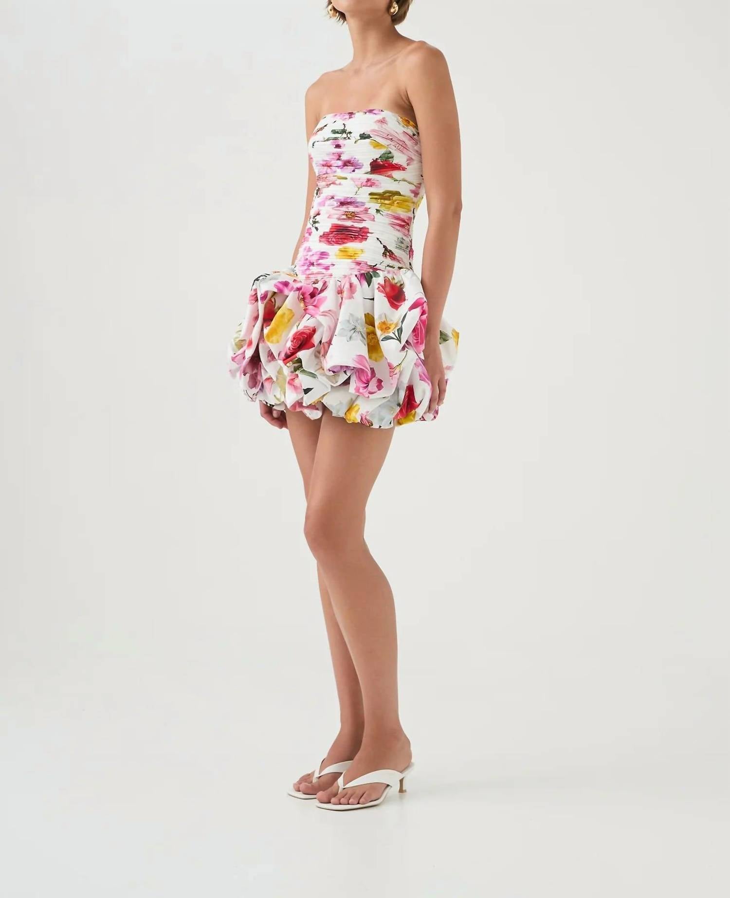 Aje. - Violette Bubble Hem Dress