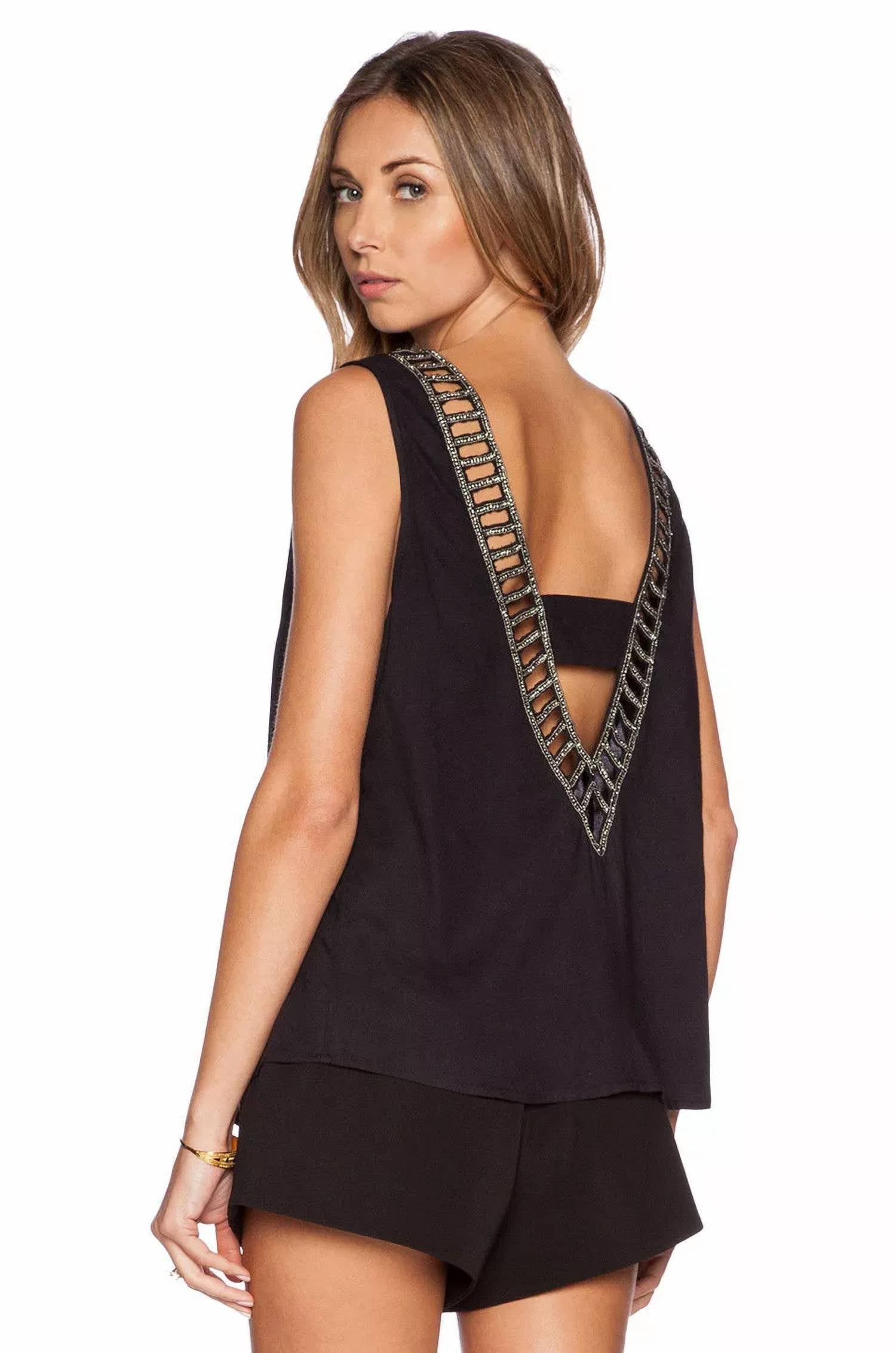 Mlv - Luna Beaded Top