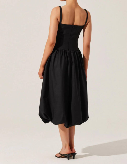 Astr - Jevi Sleeveless Bubble Midi Dress