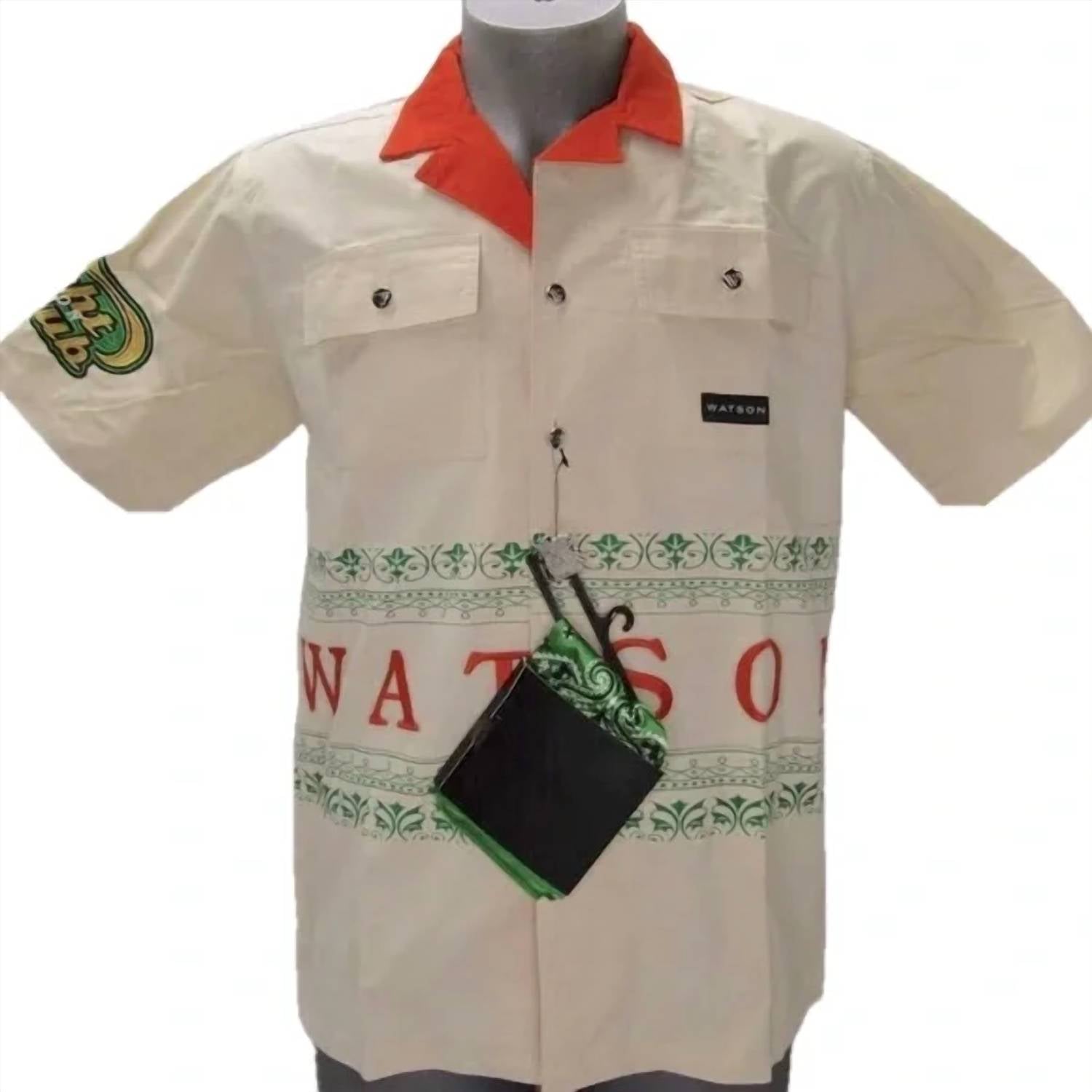 Watson Menswear - Men's Yacht Club Button Down Short Sleeve Work Shirt