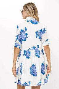 Oliphant - Long Sleeve Shirt Dress Mini Dress