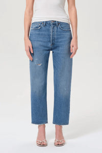 Agolde - 90's Crop Mid Rise Straight Jean