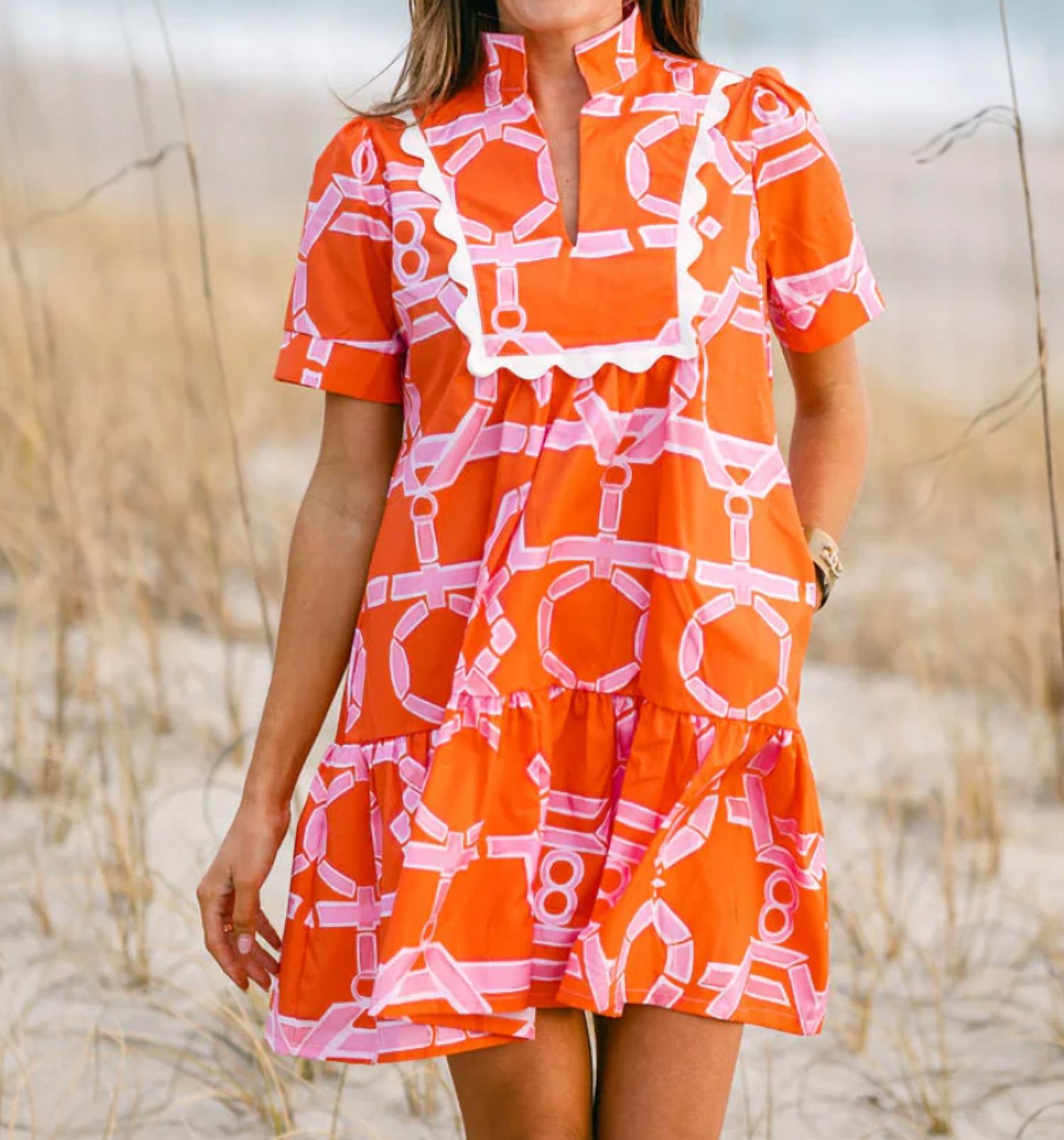House Of Mbr - Clinks In Pippa Short Dress