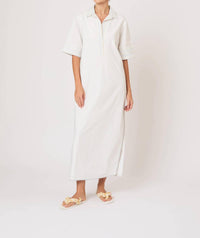 Rosie Assoulin - Caftan Trapunto Midi Dress