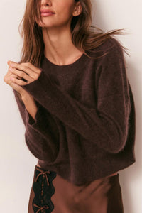 LoveShackFancy Bellman Pullover in cocoa - women's sweater - view 4