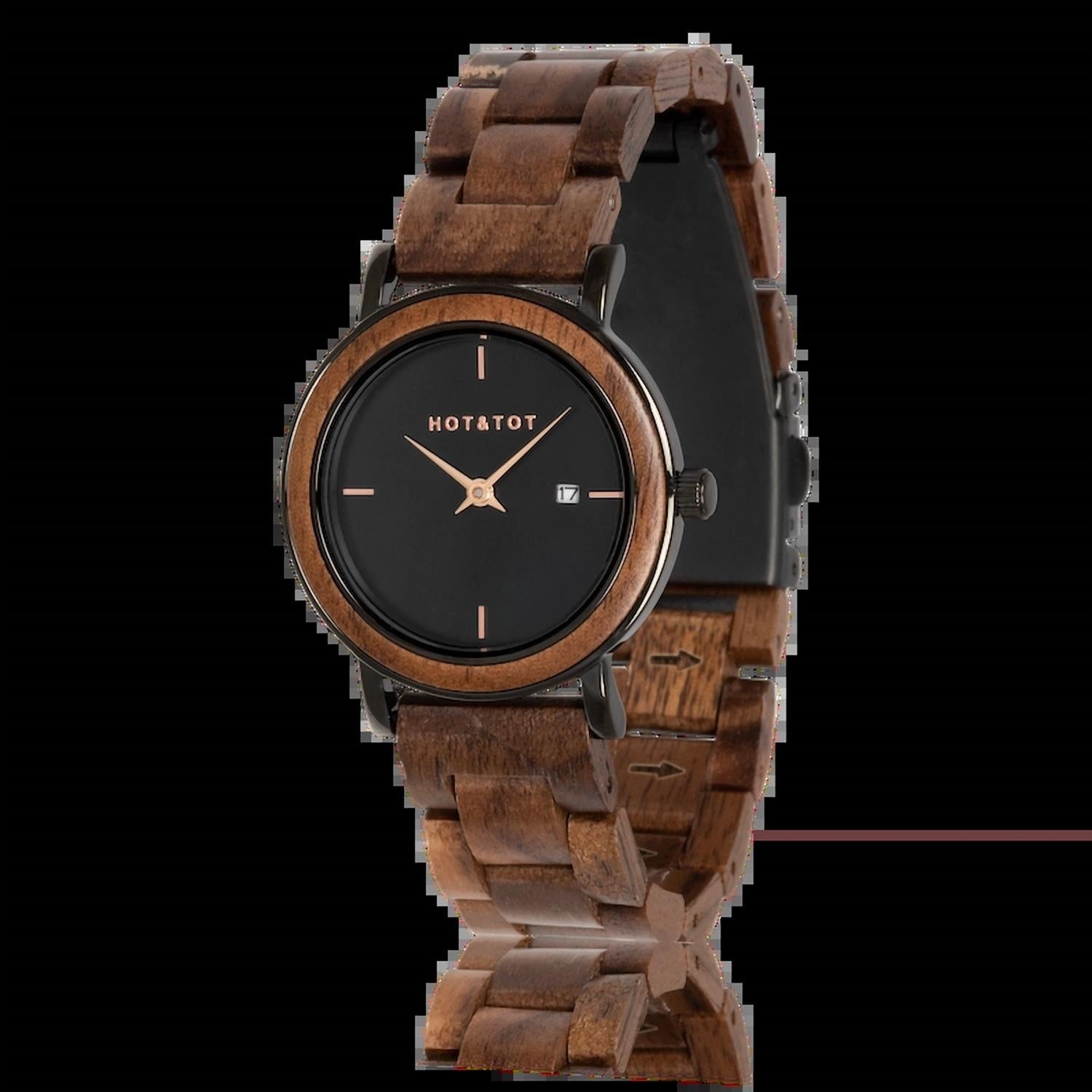 Hot&Tot - Women's Nyx Sustainable Wood Watch