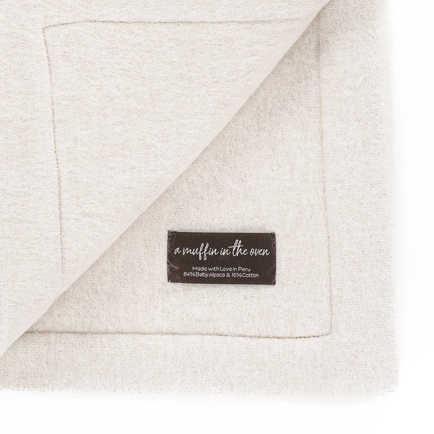 A Muffin In The Oven - The Muffin Baby Alpaca Blanket