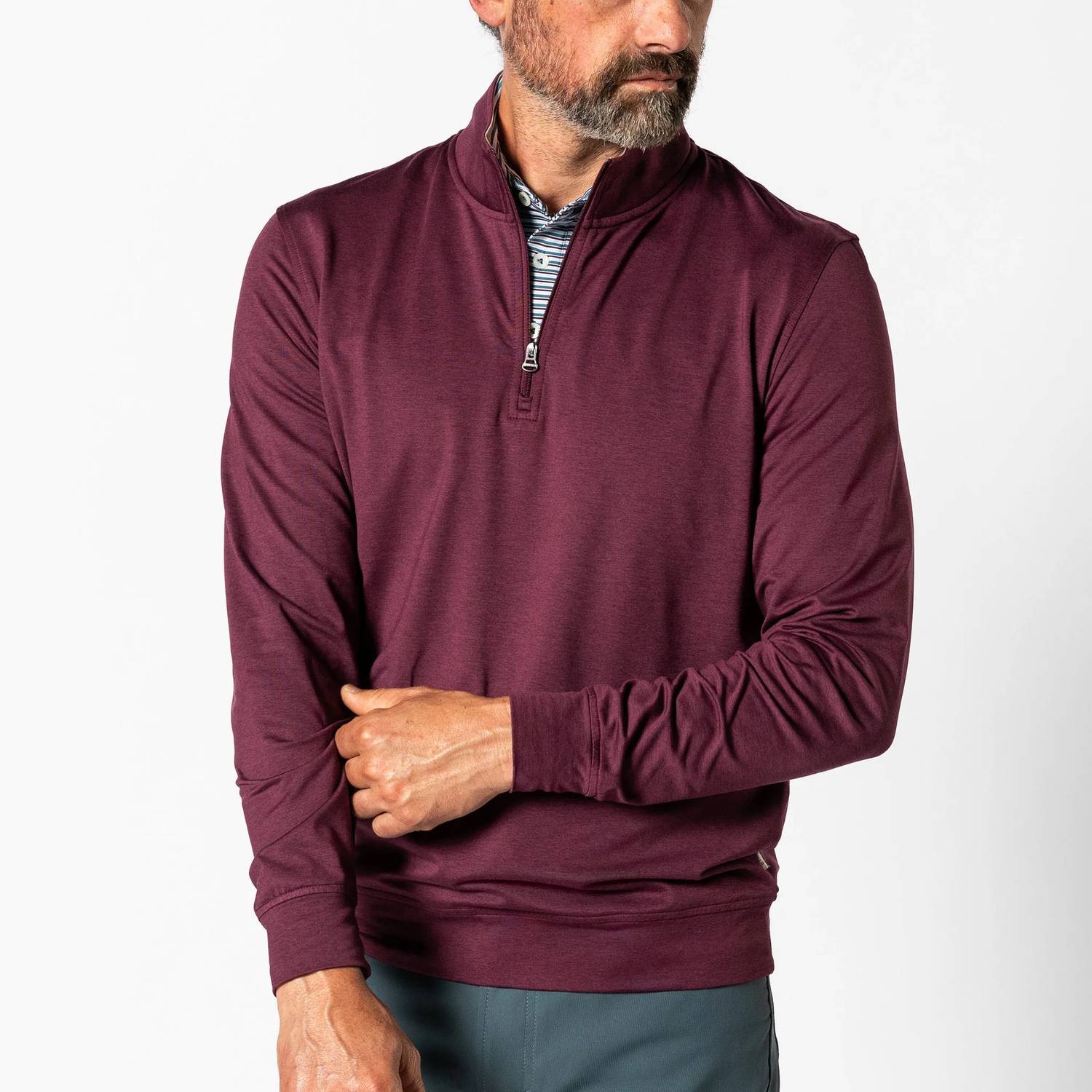 Duck Head - Long Drive Performance 1/4 Zip Pullover