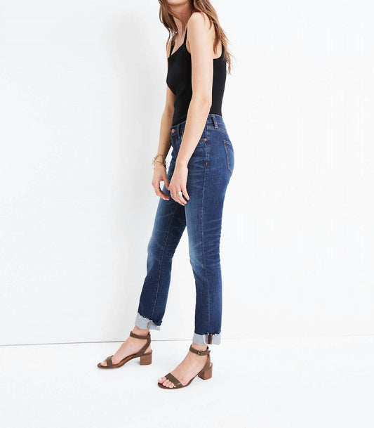 Madewell - The Slim Boyjean: Raw-hem Edition