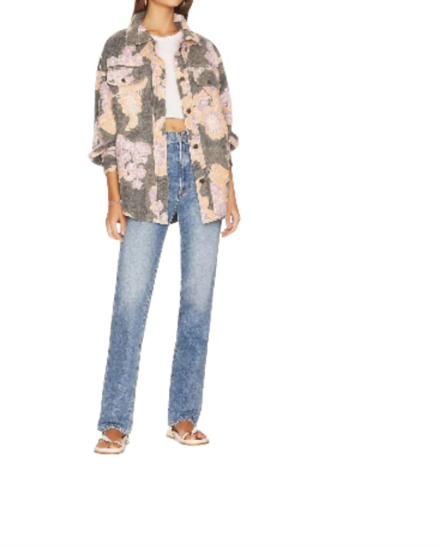 Free People - Printed Ruby Shirt Jacket