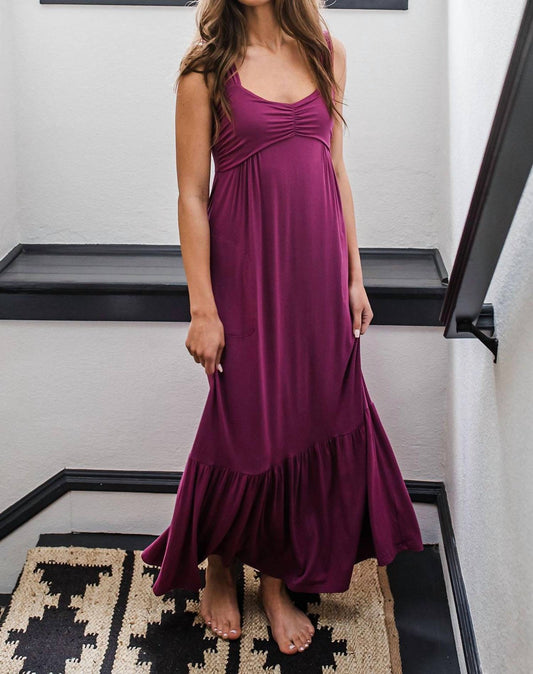 Yala - Cleo Babydoll Bamboo Maxi Dress