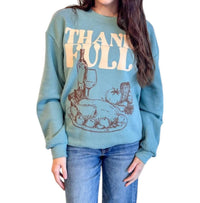 The Clandestine Underground - ThankFULL Oversized Cozy Sweatshirt