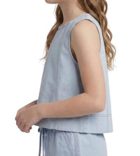 Hayden La - Contrast Stitch Tank And Shorts Set