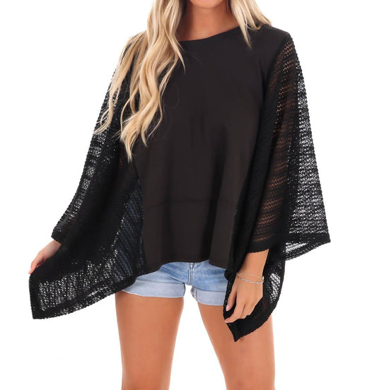 Heyson - Unfiltered Joy Poncho Top