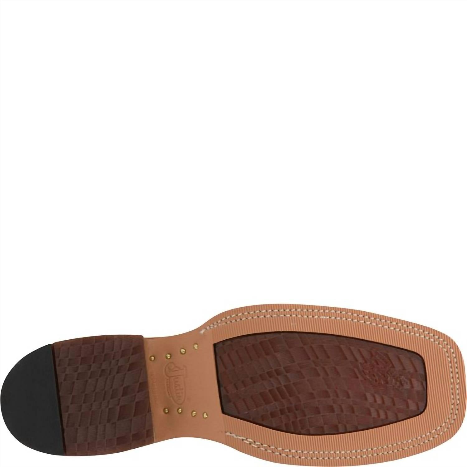 Justin Boots - Men's Caddo Western Boots - Extra Wide