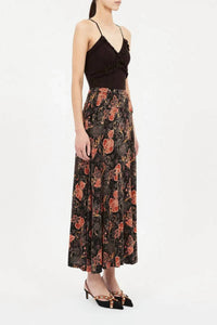 Ulla Johnson - Paola Jersey High Waist Midi Skirt