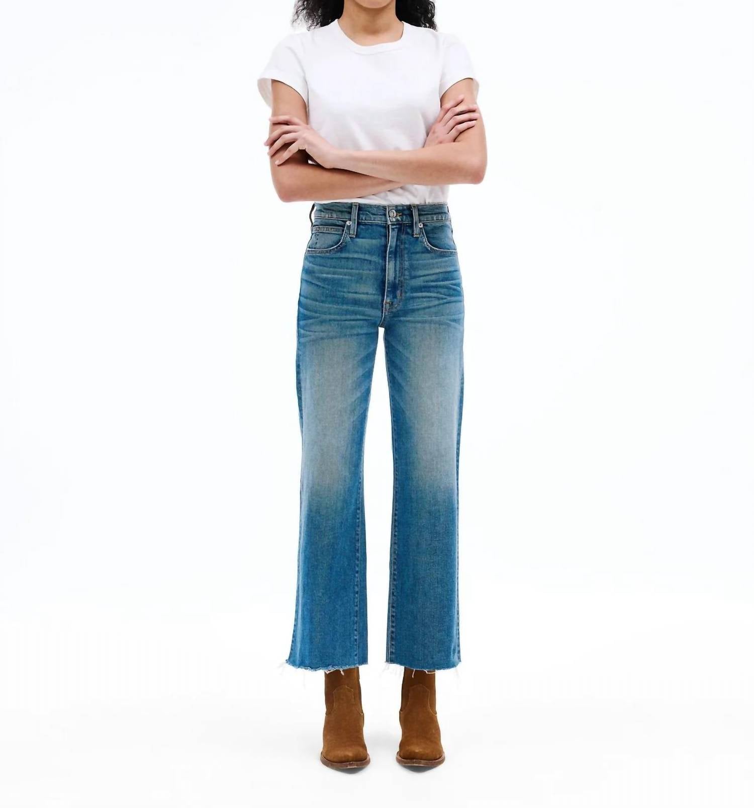 Slvrlake - High-rise Grace Crop Jeans