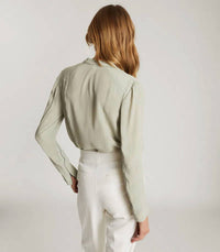 Reiss - Frances Zip-cuff Detail Blouse
