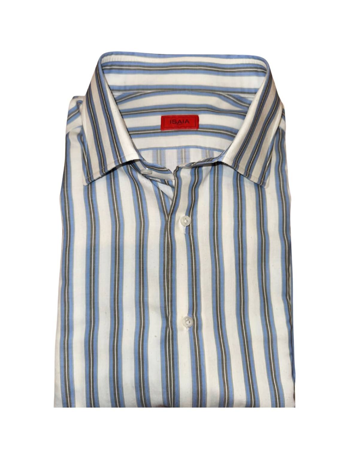 Isaia - Men's Double Stripe Sportshirt