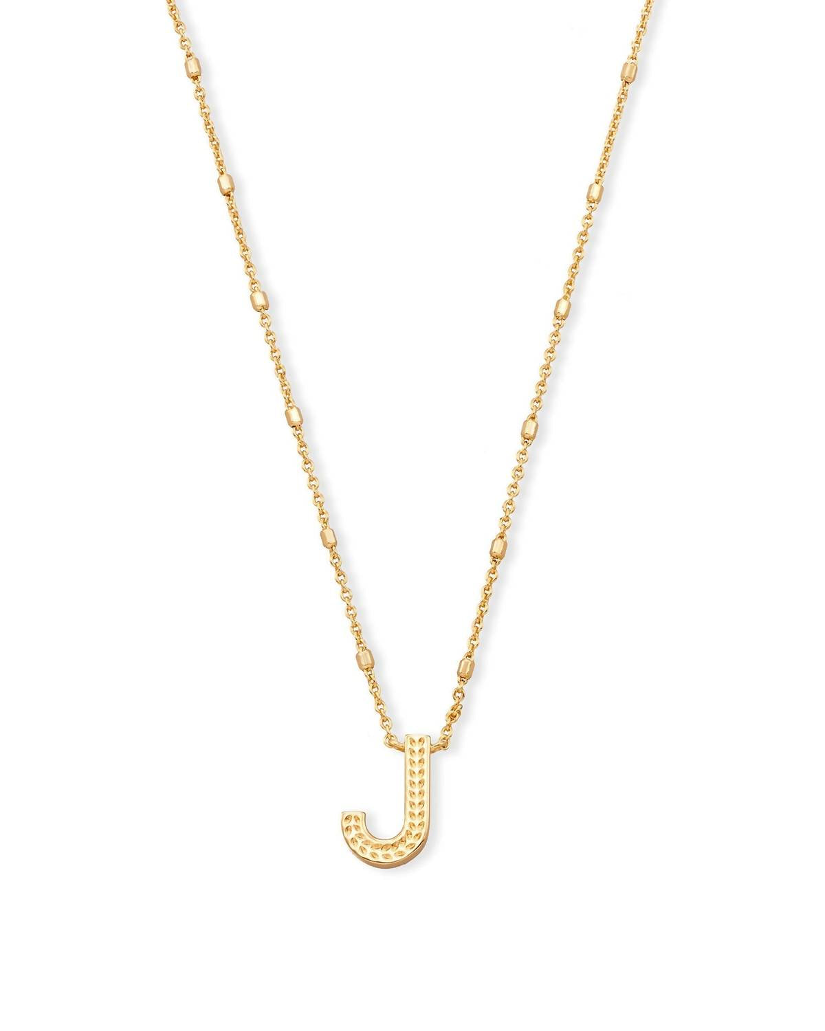 Kendra Scott - Women's Letter J Pendant Necklace