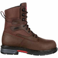 Rocky Men's Ironclad Lt Steel Toe Waterproof Work Boot in brown - men's boots - alternate view