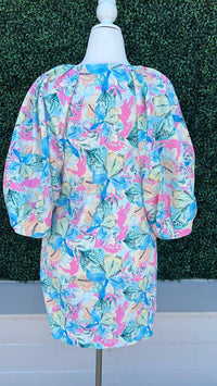 Joy Joy - FLUTTERING SLEEVE DRESS