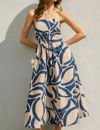 Dress Forum - Tide and Seek Tube Top Midi Dress