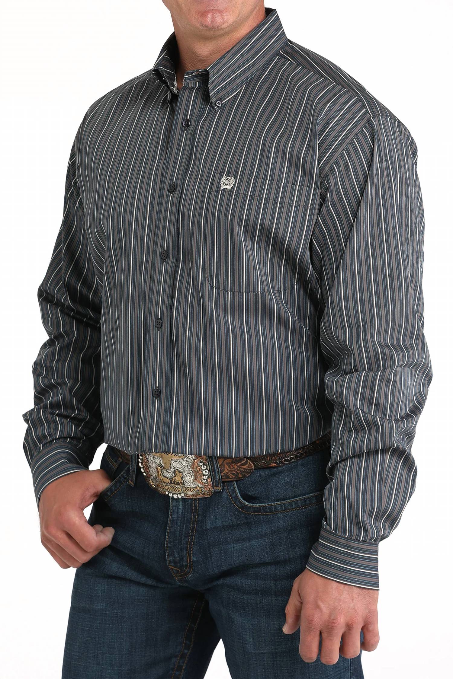 Cinch - Striped Western Shirt