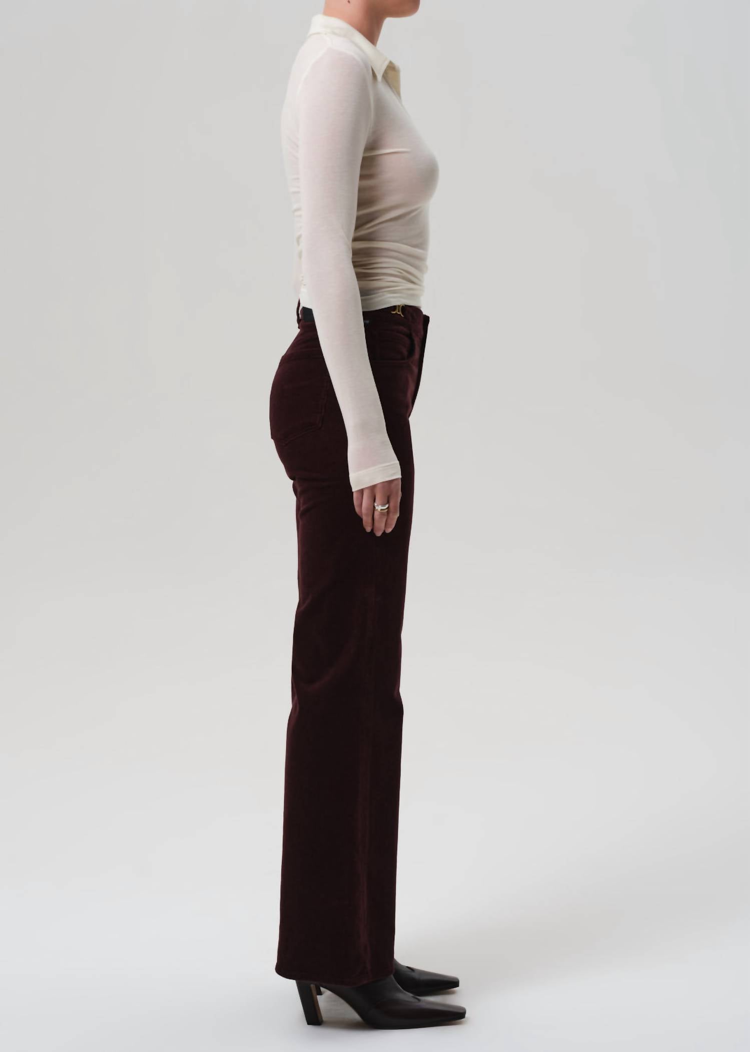 Citizens Of Humanity - Kimberly Flare With Horsebit Corduroy Pants