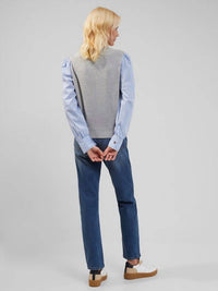French Connection - Shirt Mix Jumper Top