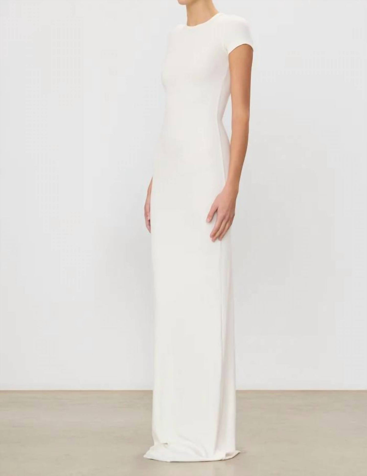 Eterne - Cap Sleeve Maxi Dress