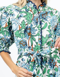 Uncle Frank - Scallop Front Mini Dress