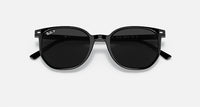 Ray Ban - Elliot Medium Polarized Sunglasses Rb2197 - 901 - 48