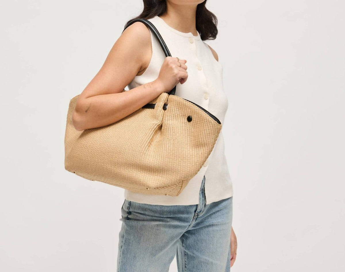 Urban Expressions - Women's Kaia Straw Tote Bag