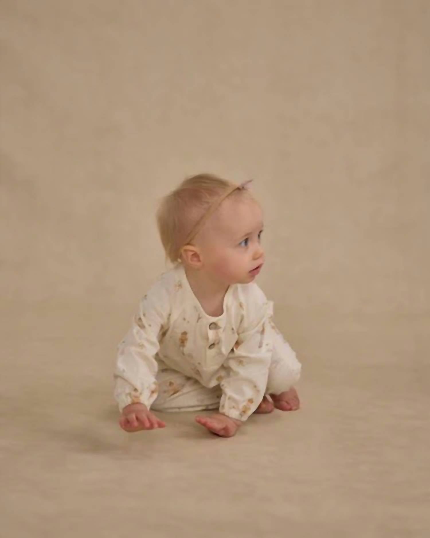 Rylee + Cru Henley Jumpsuit in nutcracker - kids' item