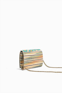 America & Beyond - Women's Wild Leopard Clutch Bag