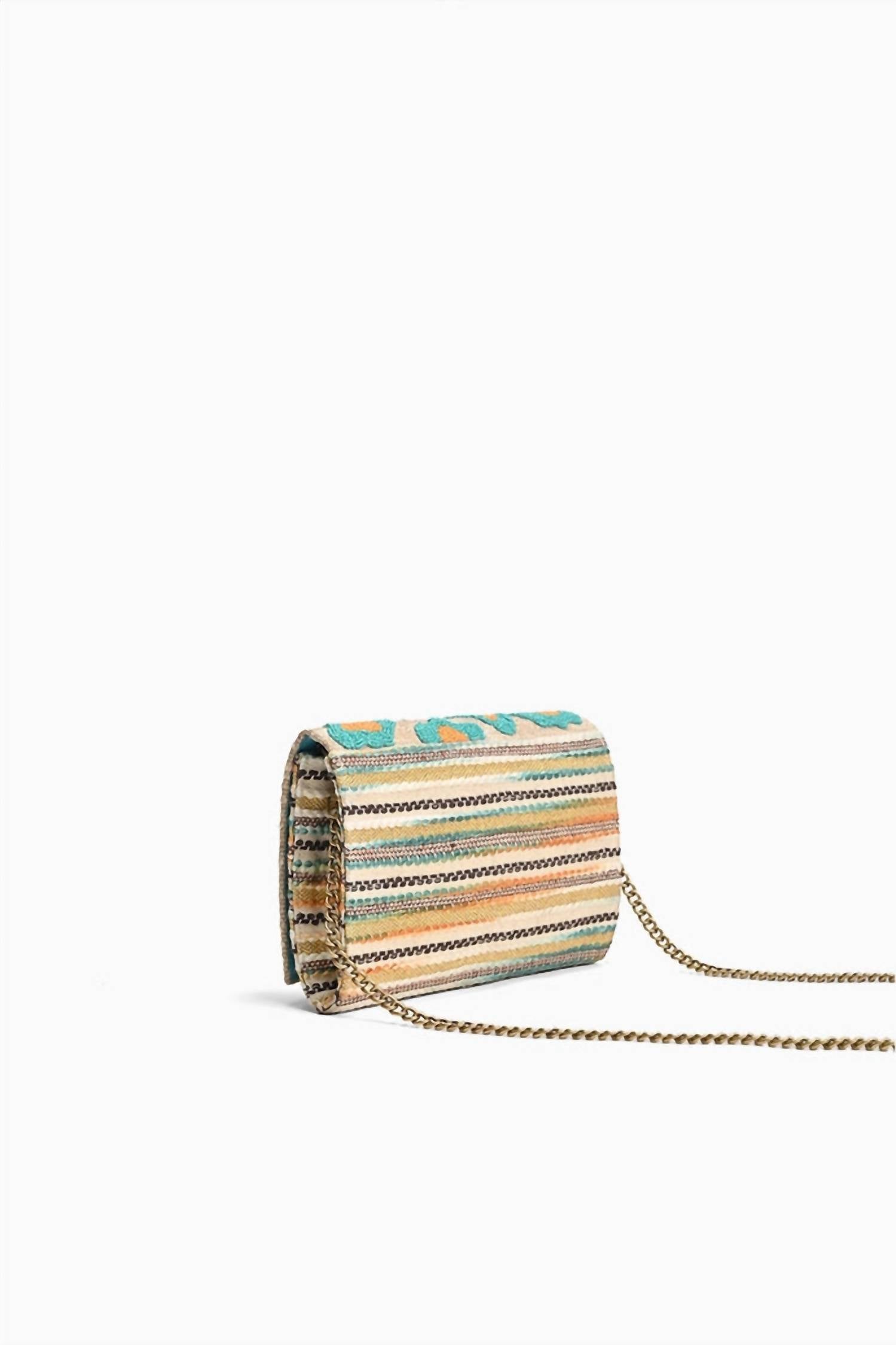 America & Beyond - Women's Wild Leopard Clutch Bag